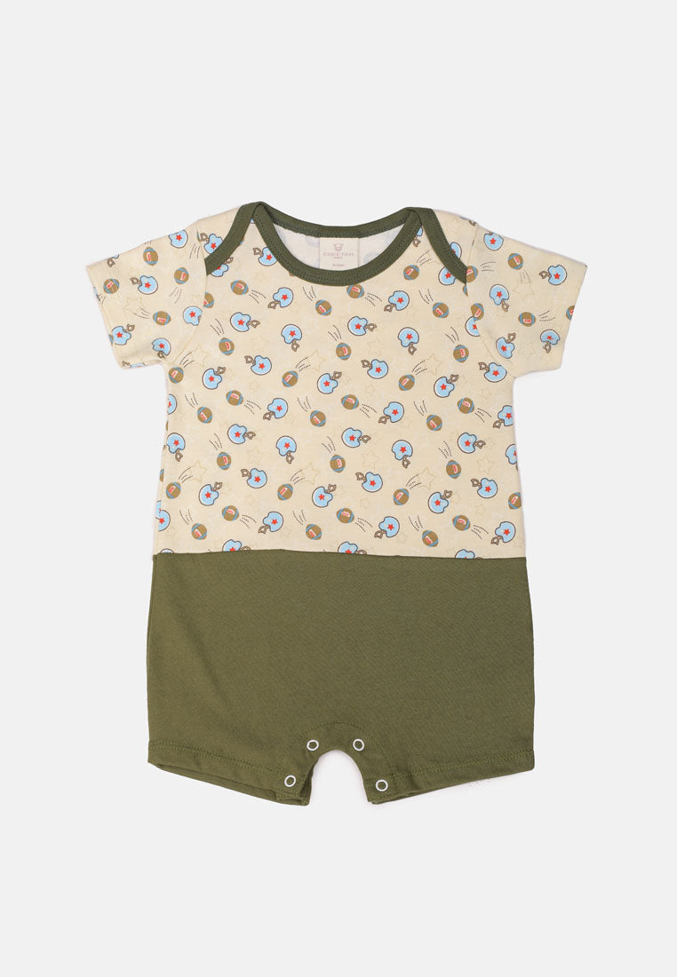 Cheetah Baby Boy Rompers - CBB-160660(F)