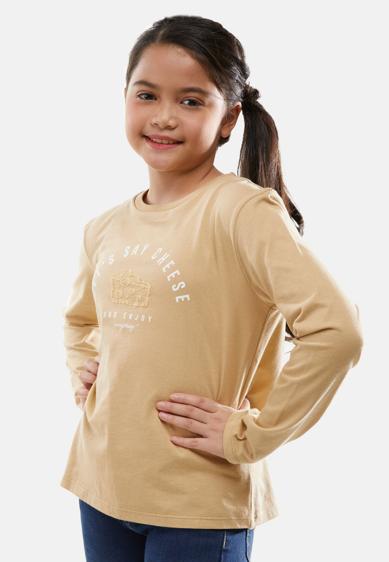 Cheetah Kids Girl Long Sleeves T-Shirt - CJG-6800(F)