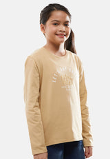 Cheetah Kids Girl Long Sleeves T-Shirt - CJG-6800(F)