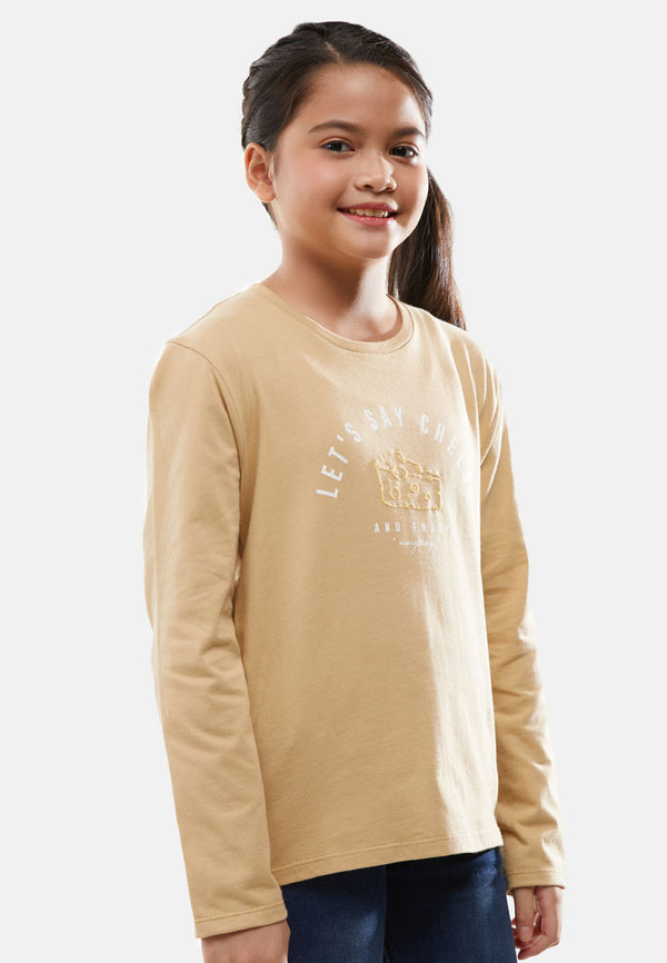 Cheetah Kids Girl Long Sleeves T-Shirt - CJG-6800(F)