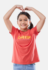 Cheetah Kids Girl Short Sleeves T-Shirt - CJG-92788(F)