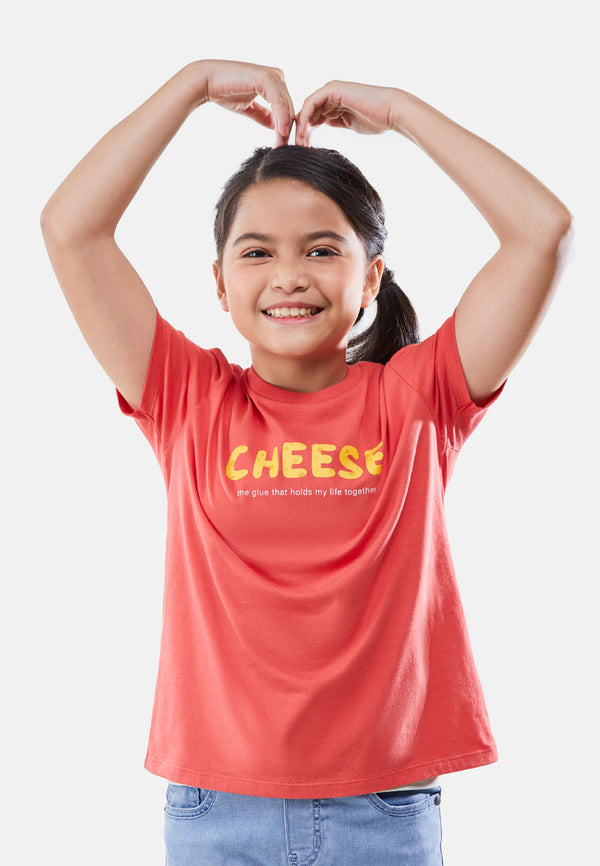 Cheetah Kids Girl Short Sleeves T-Shirt - CJG-92788(F)