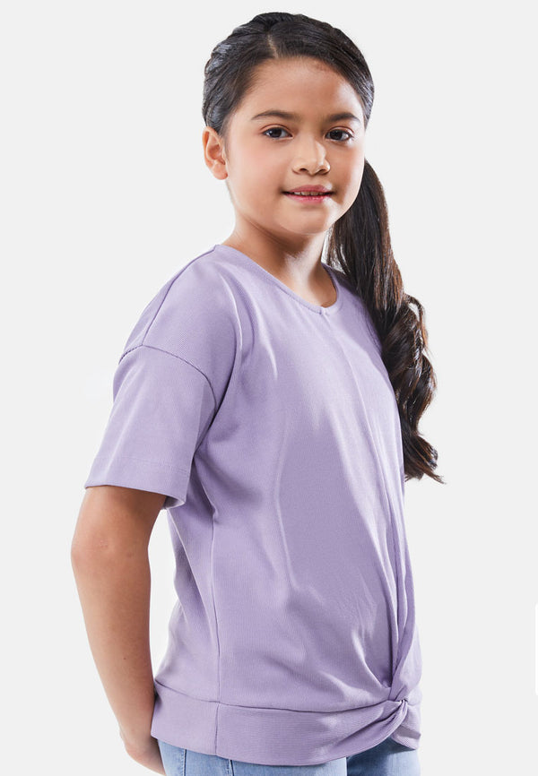 Cheetah Kids Girl Short Sleeves Top - CJG-92808