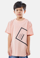 Cheetah Kids Boy Short Sleeves Roundneck Tee - CJ-92830