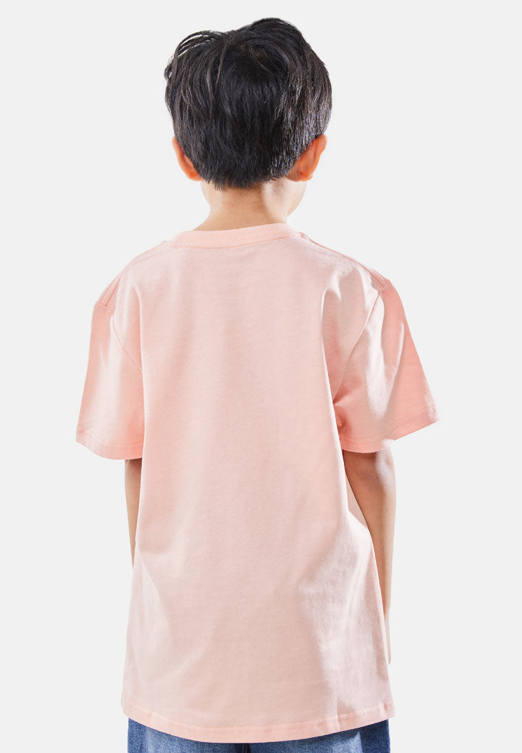 Cheetah Kids Boy Short Sleeves Roundneck Tee - CJ-92830