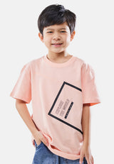 Cheetah Kids Boy Short Sleeves Roundneck Tee - CJ-92830
