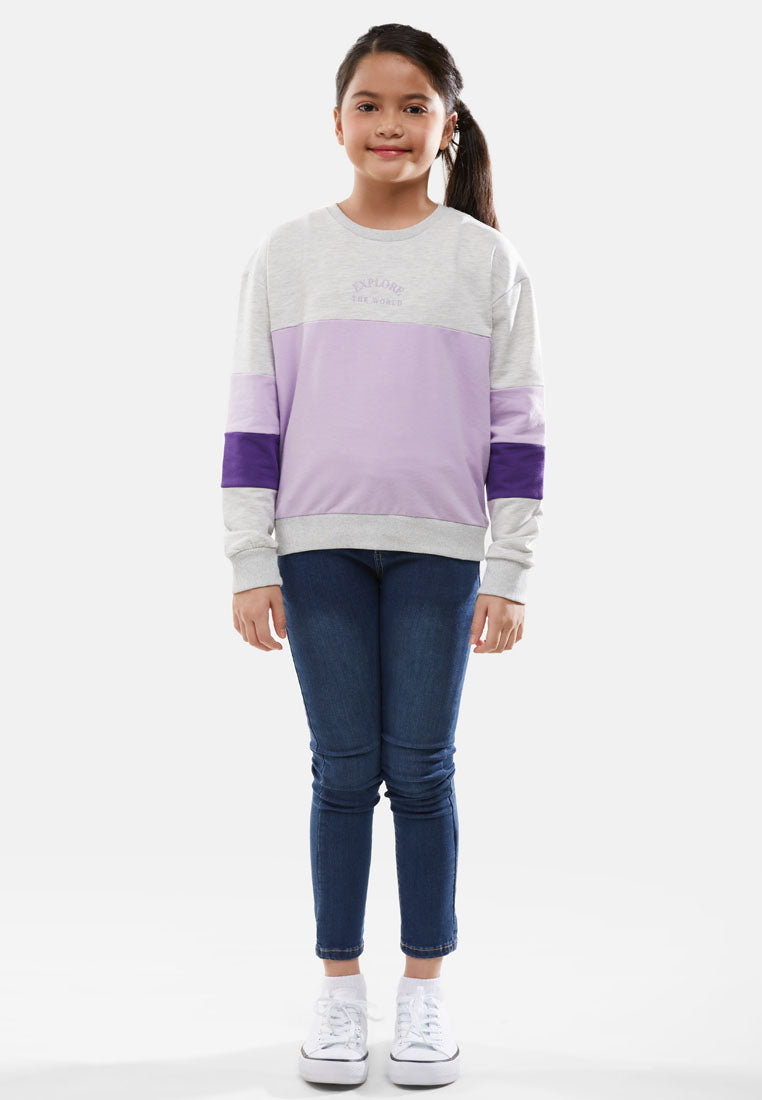 Cheetah Kids Girl Long Sleeves Sweatshirt - CJG-6810