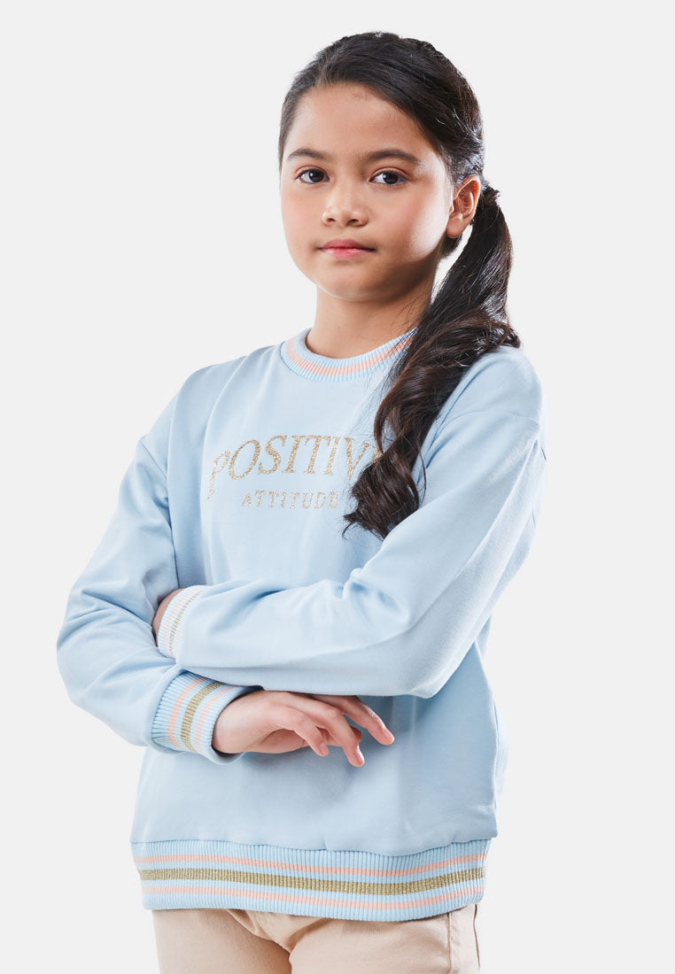 Cheetah Kids Girl Long Sleeves Sweatshirt - CJG-6816