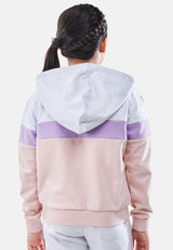 Cheetah Kids Girl  Long Sleeves Hoodie Jacket - CJG-3352