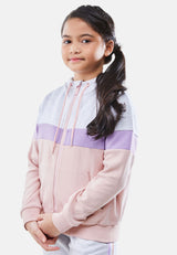 Cheetah Kids Girl  Long Sleeves Hoodie Jacket - CJG-3352