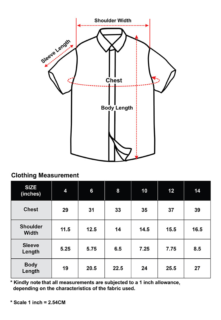 Cheetah Kids Boy Short Sleeves Shirt - CJ-130662