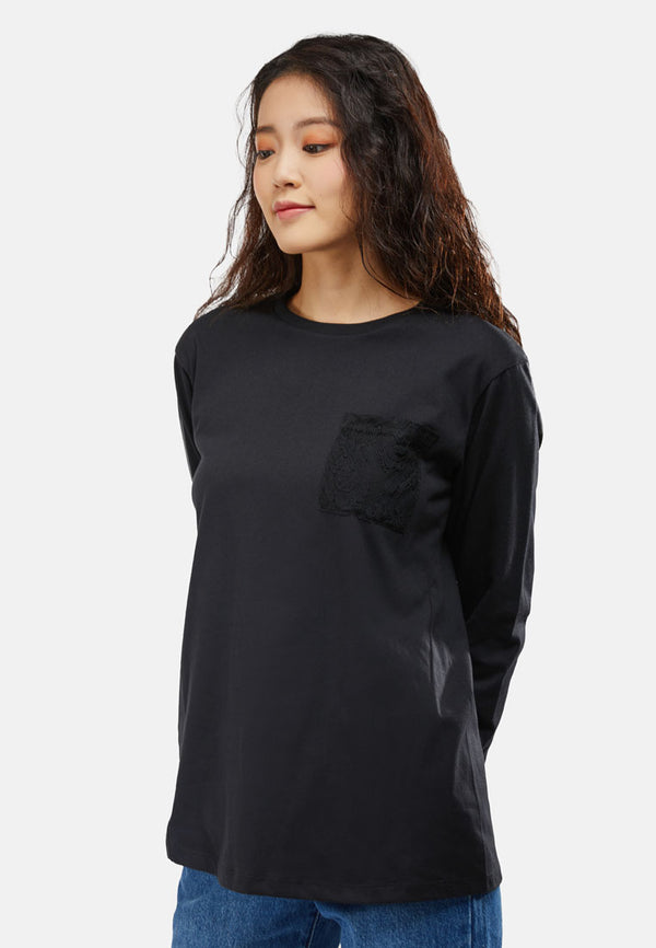 Cheetah Women Basic Long Sleeve Tunic - CL-66032