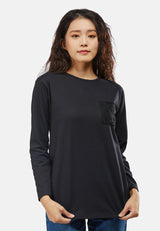 Cheetah Women Basic Long Sleeve Tunic - CL-66032