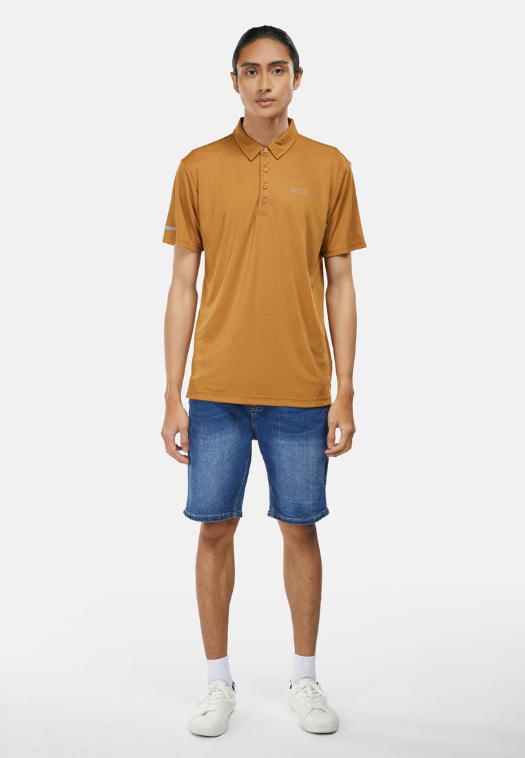 Cheetah Men Microfiber Polo Shirt - 76620