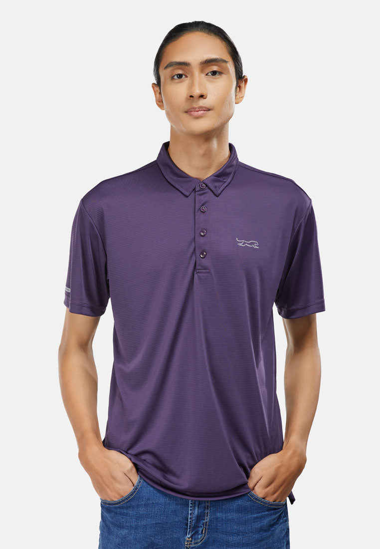 Cheetah Men Microfiber Polo Shirt - 76620