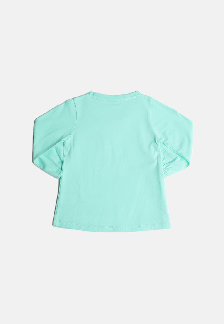 Baby Cheetah Girl Long Sleeves Tee - CBG-6202