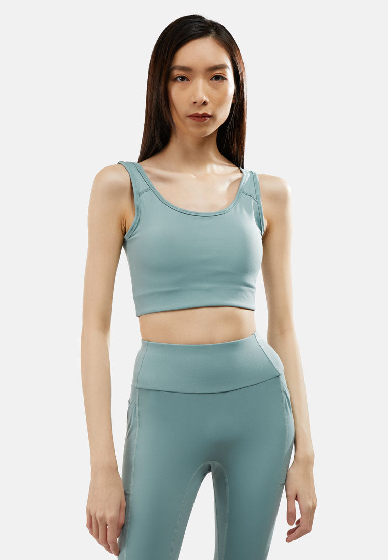 CTH unlimited Women Nylon Spandex (280gsm) Sports Bra MD3- CUW-8008