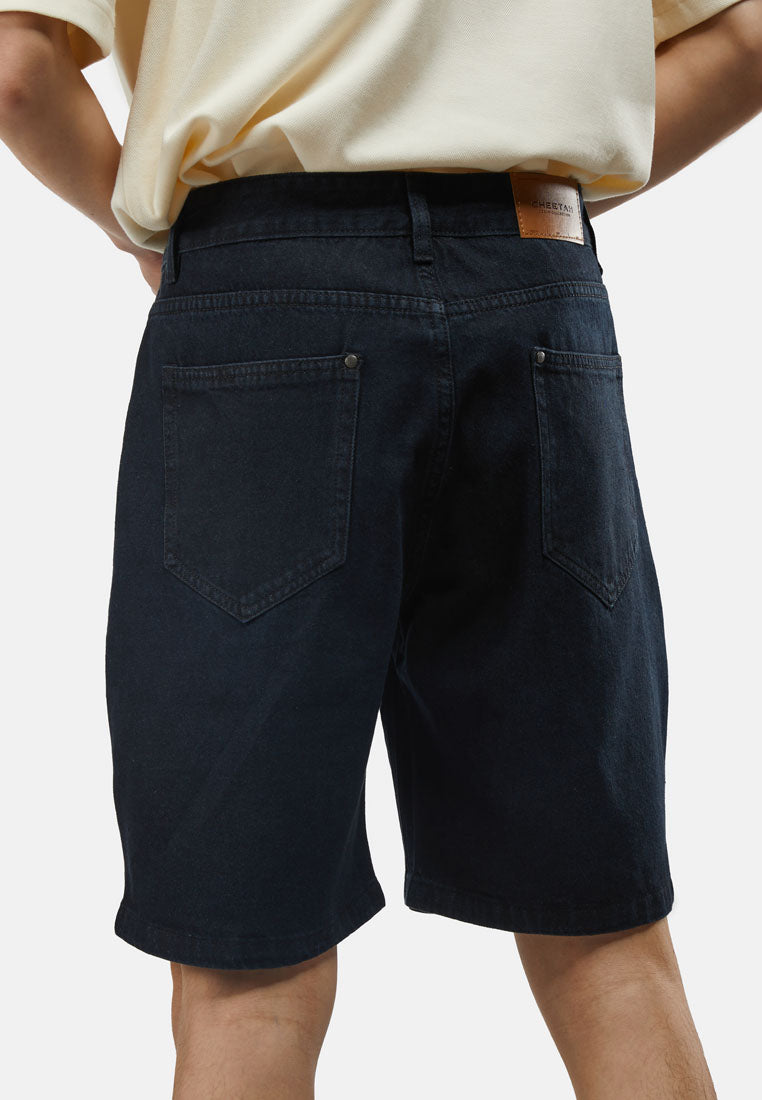 Cheetah Men Denim Shorts - 23290