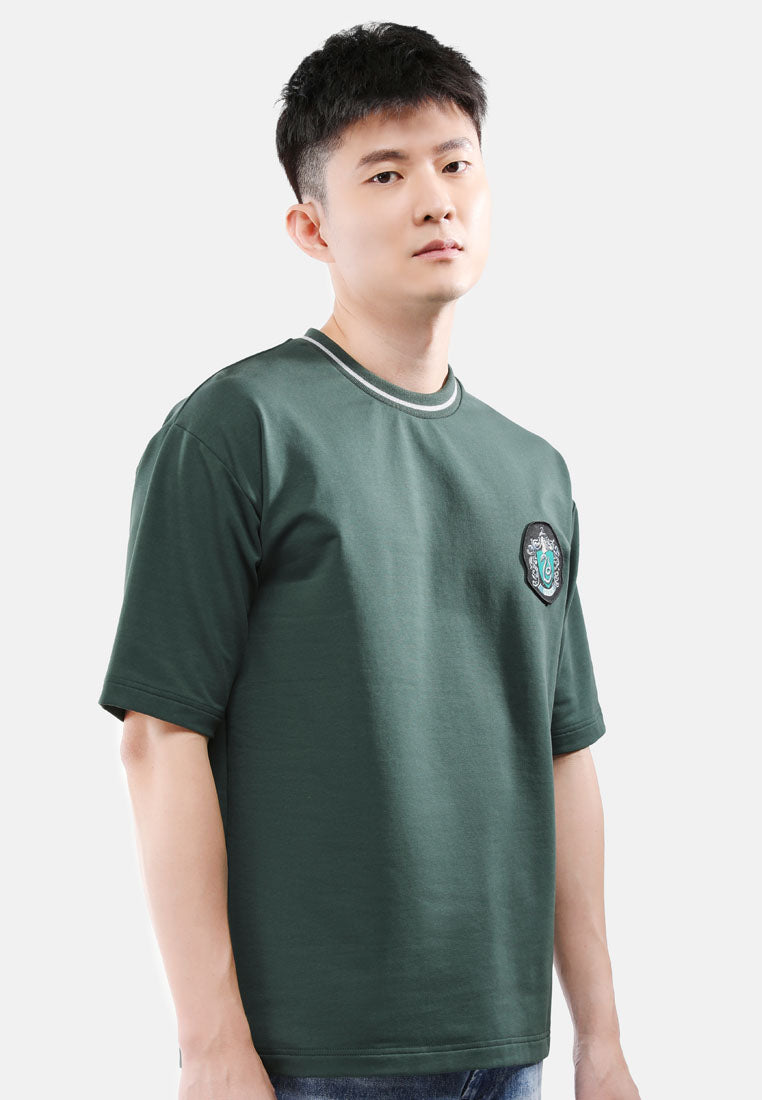 Cheetah Men Harry Potter Short Sleeve Slytherin T-Shirt - 99340