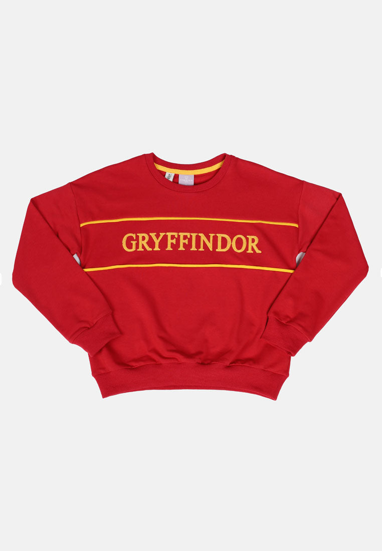 Cheetah Kids Girl Harry Potter Oversized Long Sleeves Sweatshirt - CJG-6892
