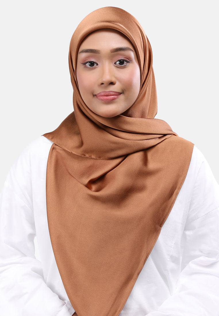 Arissa Hijab Satin Square Scarf - ARS-ST11310 (MD2)