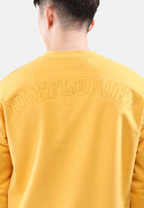 Cheetah Men Harry Potter Long Sleeve Hufflepuff Sweatshirt - 61170
