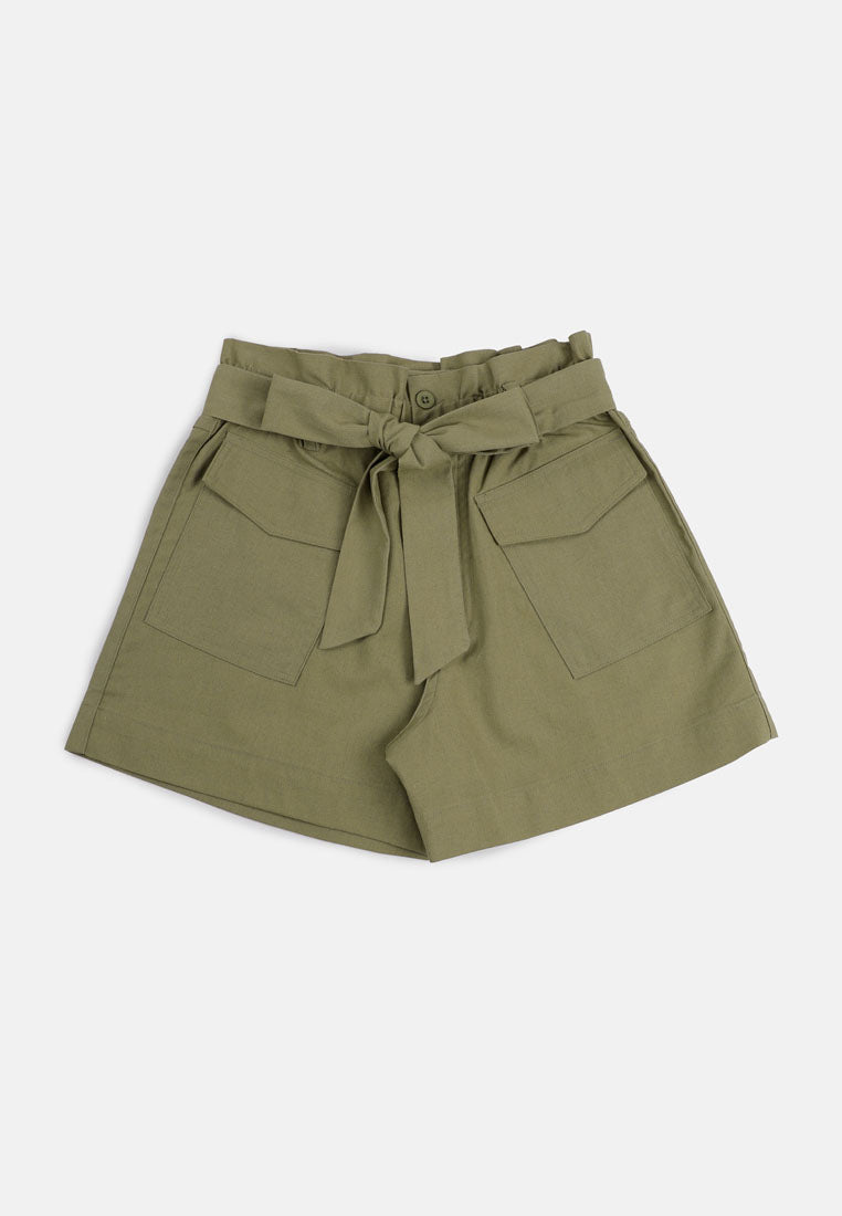 CHEETAH Women Safari Paperbag Shorts - CL-2782