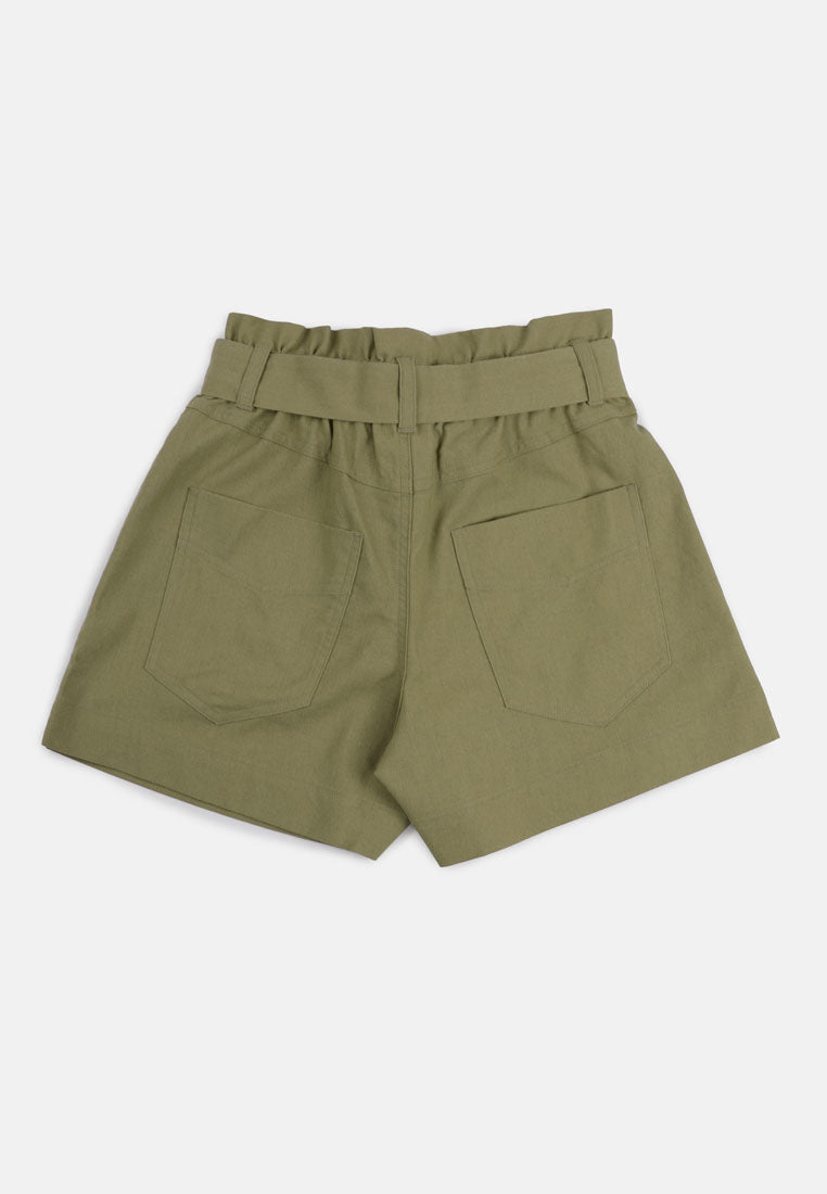 CHEETAH Women Safari Paperbag Shorts - CL-2782