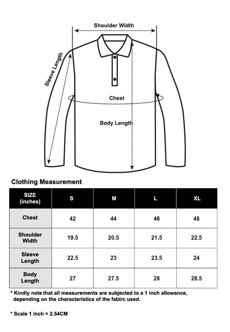 Cheetah Men Safari Polo Yarn Knit Long Sleeve Shirt - 61160