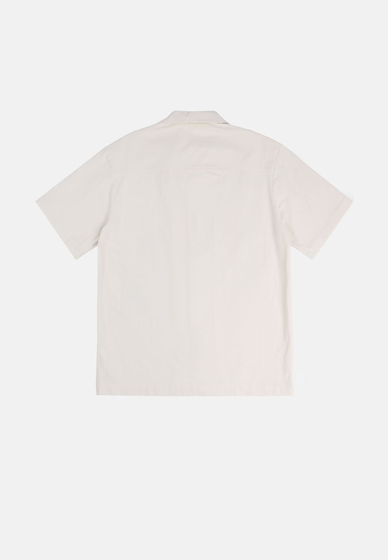Cheetah Men Safari Open Collar Short Sleeve Shirt - 130578
