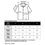 Cheetah Men Safari Open Collar Short Sleeve Shirt - 130578