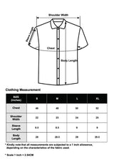 Cheetah Men Safari Printed Short Sleeve Shirt - 130558
