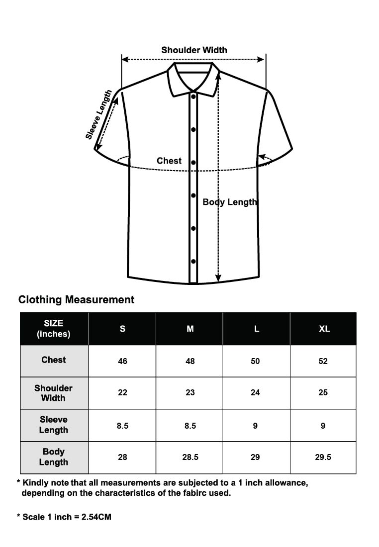 Cheetah Men Safari Printed Short Sleeve Shirt - 130558