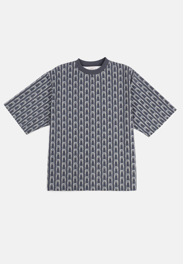 Cheetah Men Safari Short Sleeve Oversized Monogram T-Shirt - 99318