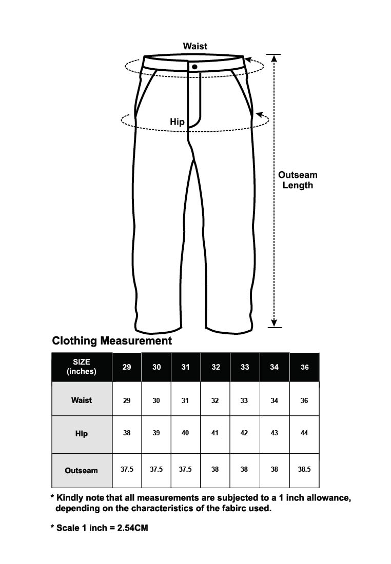 Cheetah Men Safari Long Pants - 110706