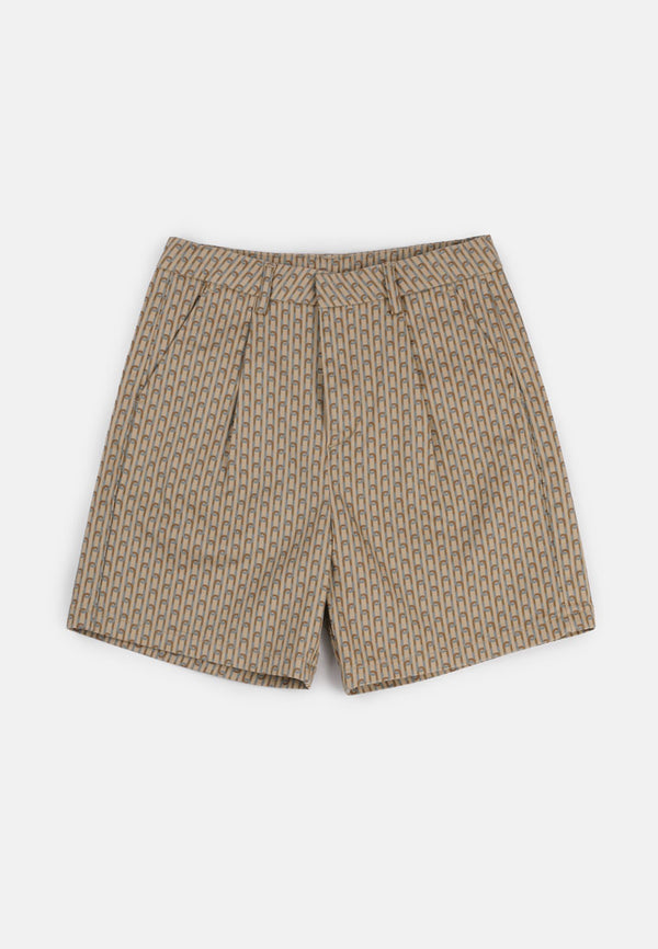 Cheetah Kids Safari Boy Cotton Twill Shorts Pants - CJ-20250