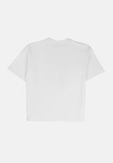 Cheetah Kids Safari Girl Short Sleeves Roundneck Tee  - CJG-92896