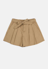 Cheetah Kids Safari Girl Cotton Twill Short Skirt  Pants - CJG-20252