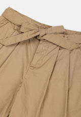 Cheetah Kids Safari Girl Cotton Twill Short Skirt  Pants - CJG-20252