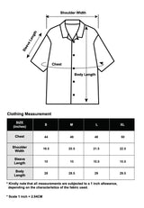 Cheetah Men Safari Open Collar Short Sleeve Shirt - 130552