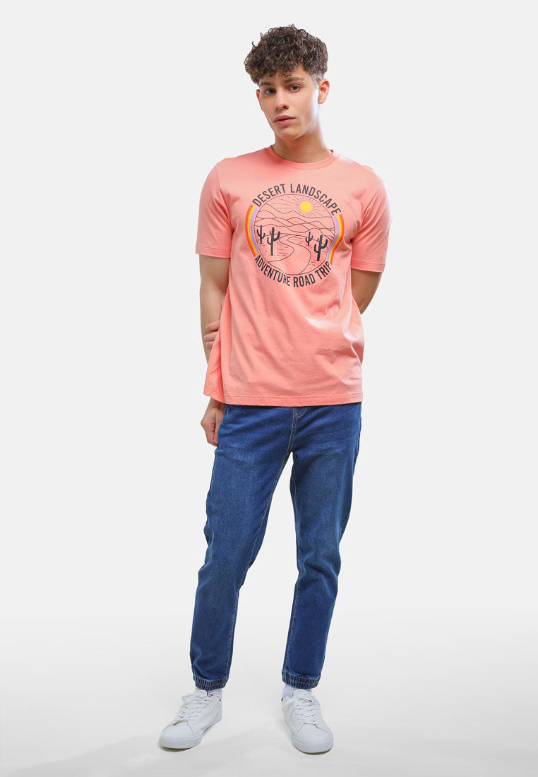 Cheetah Men Short Sleeve Graphic Tee - 99140