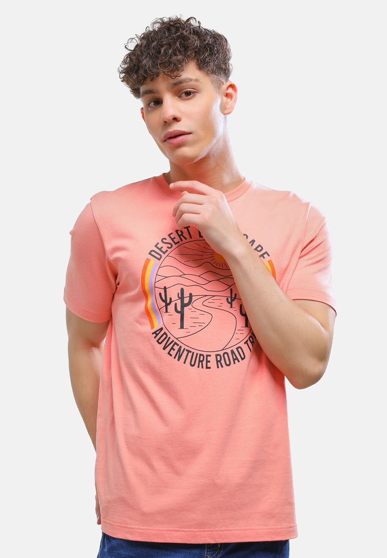 Cheetah Men Short Sleeve Graphic Tee - 99140