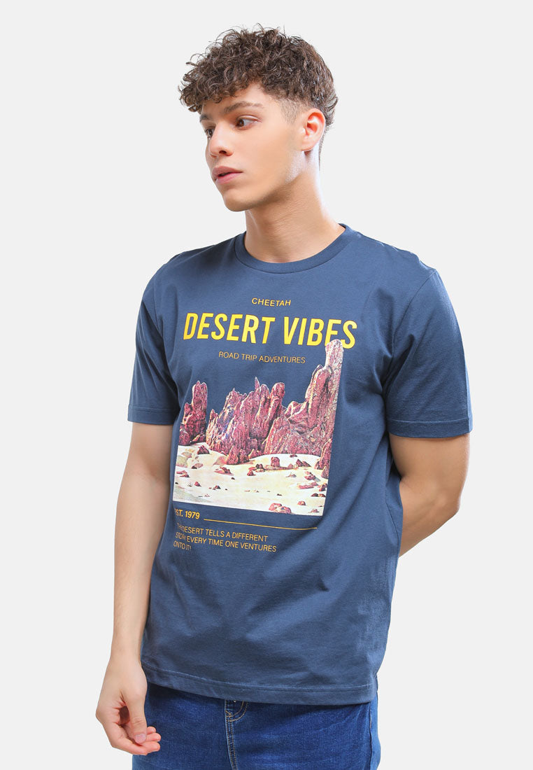 Cheetah Men Short Sleeve Graphic Tee - 99148