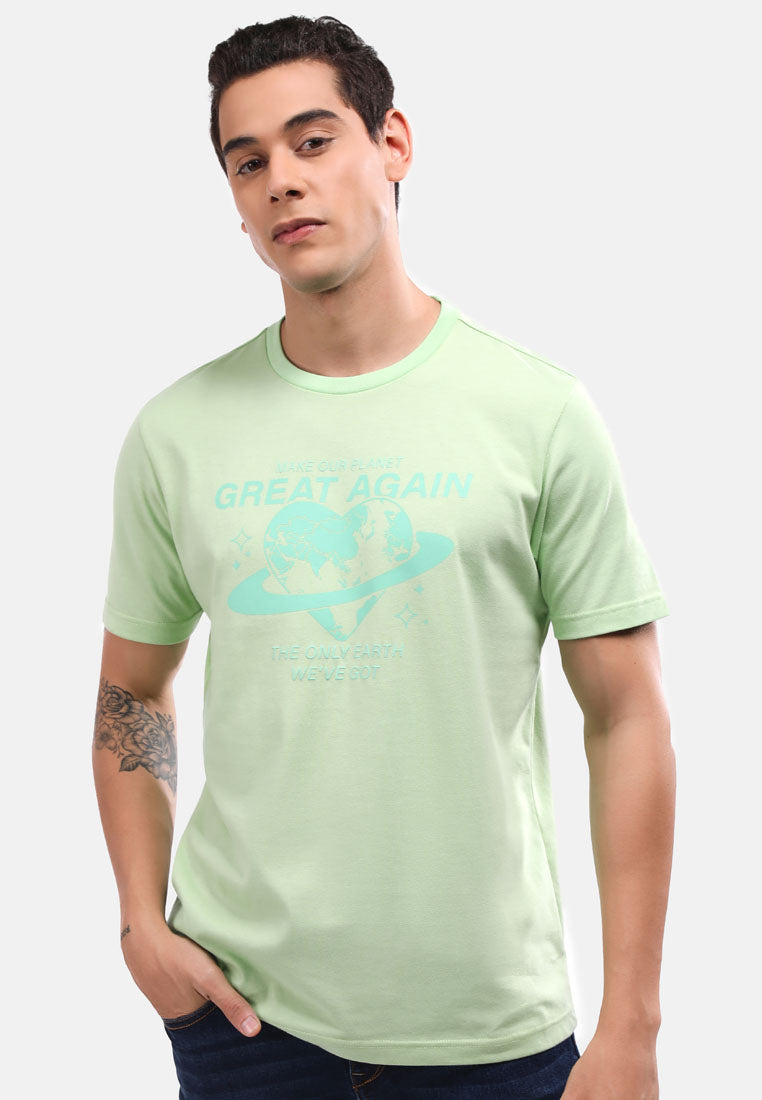 Cheetah Men Short Sleeve Graphic Tee - 99286