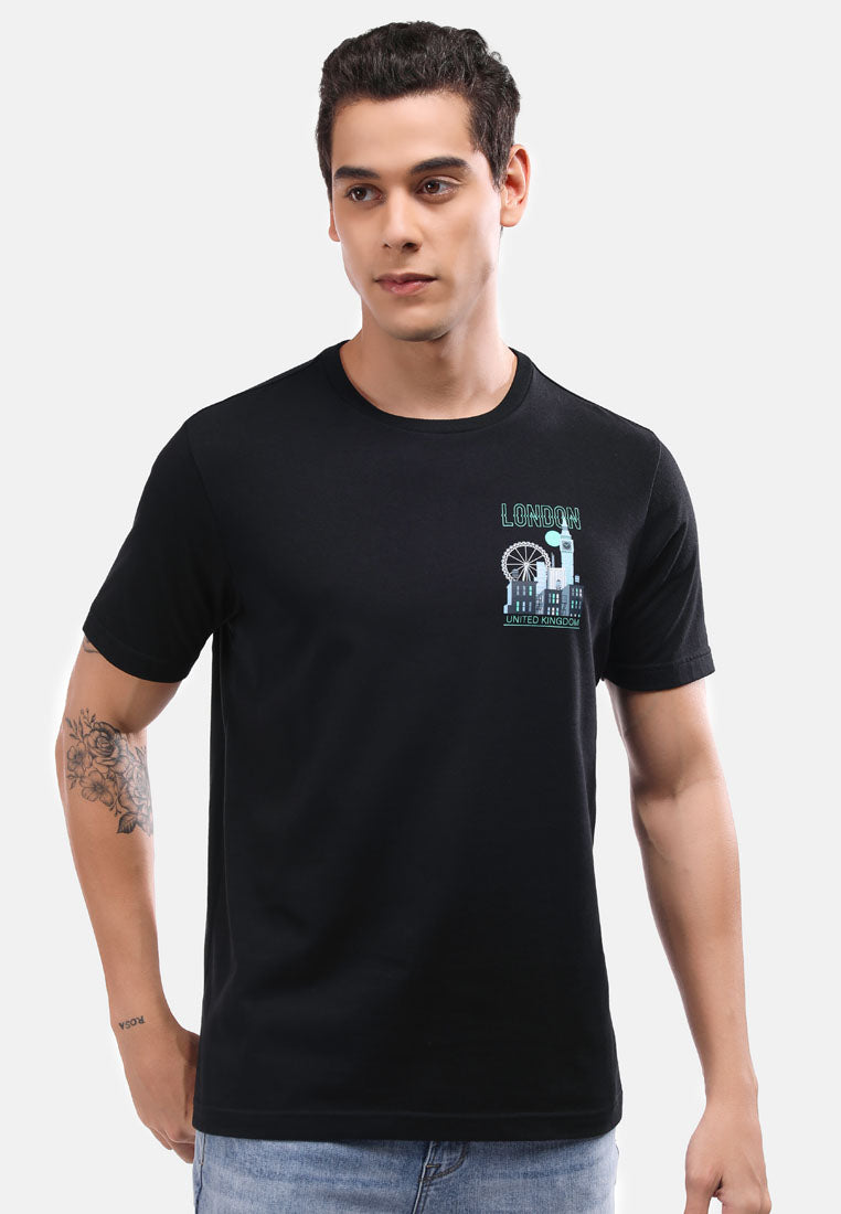 Cheetah Men Short Sleeve Graphic Tee - 99288