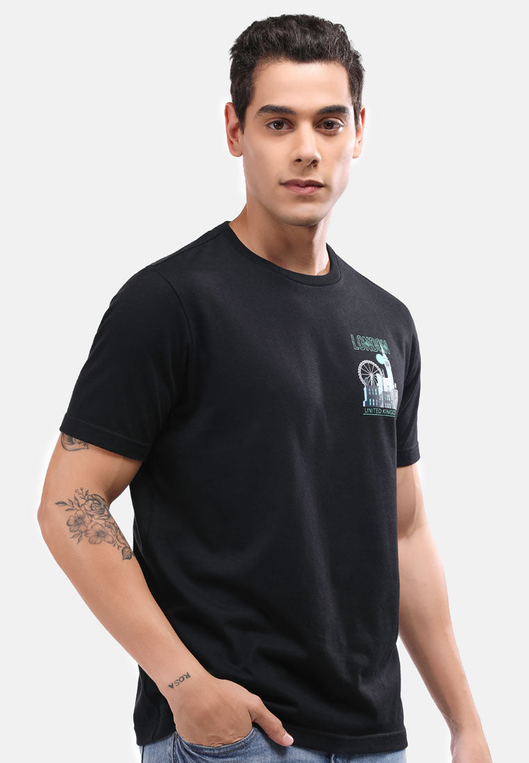 Cheetah Men Short Sleeve Graphic Tee - 99288