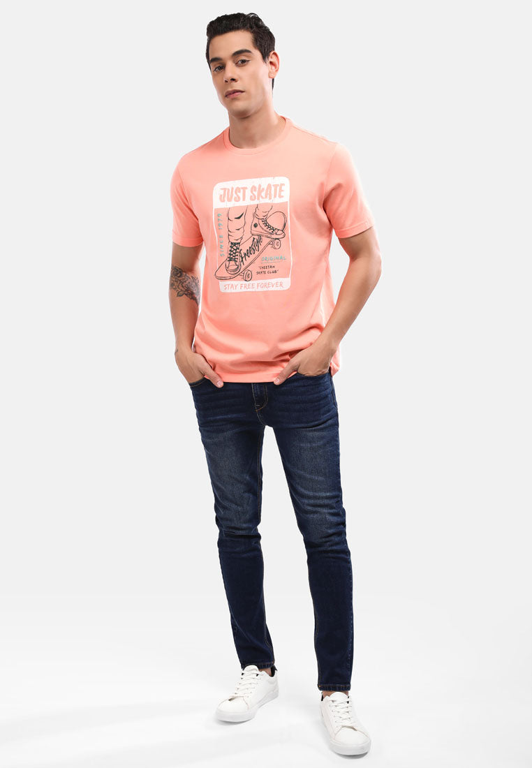Cheetah Men Short Sleeve Graphic Tee - 99296