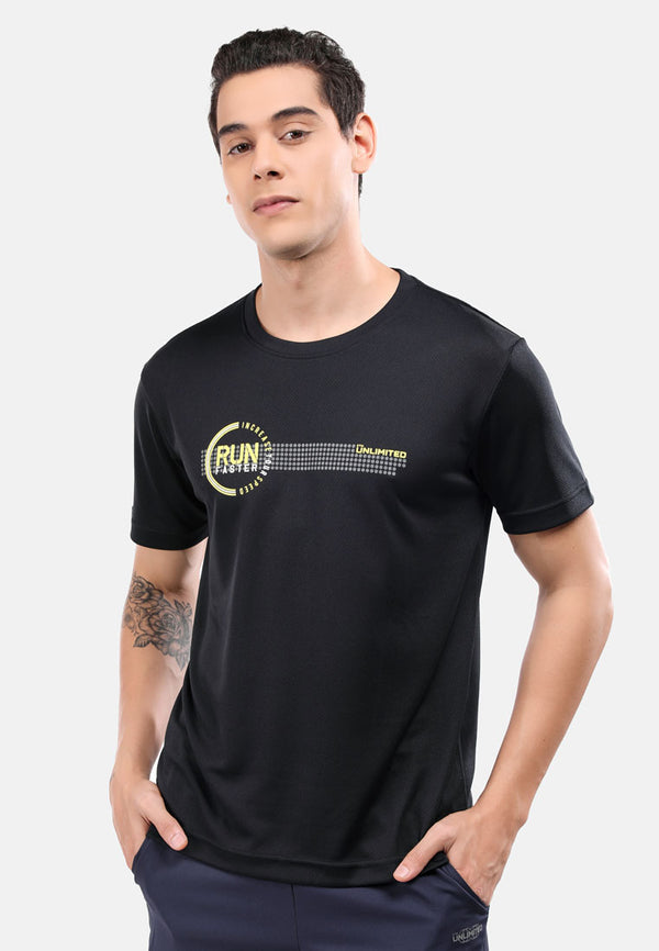 CTH unlimited Men Microfiber Small Diamond Round Neck Short Sleeve Jersey Top - CU- 91112