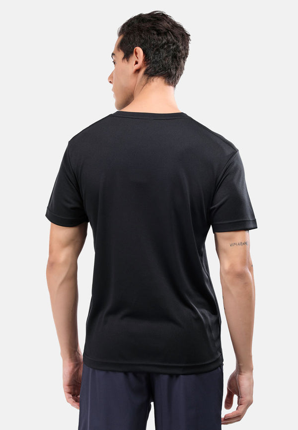 CTH unlimited Men Microfiber Small Diamond Round Neck Short Sleeve Jersey Top - CU- 91112