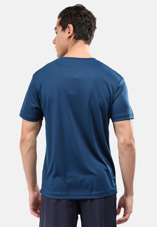CTH unlimited Men Microfiber Small Diamond Round Neck Short Sleeve Jersey Top - CU- 91116